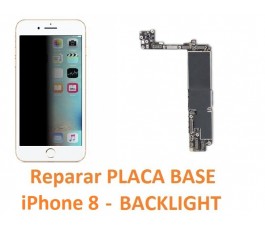 Reparar placa base iPhone 8...