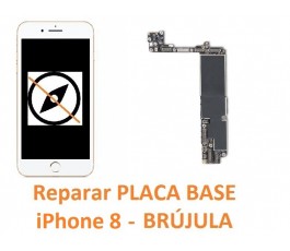 Reparar placa base iPhone 8...