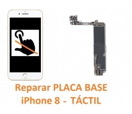 Reparar placa base iPhone 8...