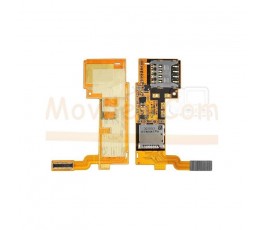 Flex Lector Tarjeta Sim y MicroSD para Lg Optimus G Pro E980 E988 - Imagen 1