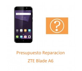 Presupuesto Reparacion ZTE...