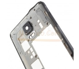 Marco intermedio Samsung Galaxy Note 4 N910F Negro con repuestos - Imagen 7