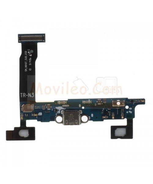 Flex conector carga y micrófono para Note 4 N910T - Imagen 1