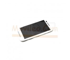 Pantalla completa táctil lcd y marco para Motorola Moto E blanco - Imagen 2
