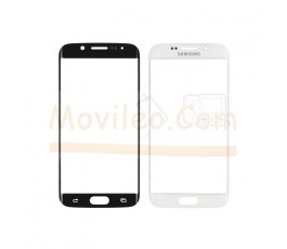 Cristal para Samsung Galaxy S6 Edge G925 G925F Blanco - Imagen 1