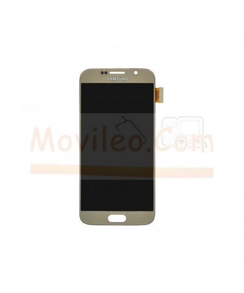 Pantalla Completa para Samsung Galaxy S6 G920F Dorada - Imagen 1