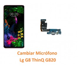 Cambiar Microfono Lg G8...