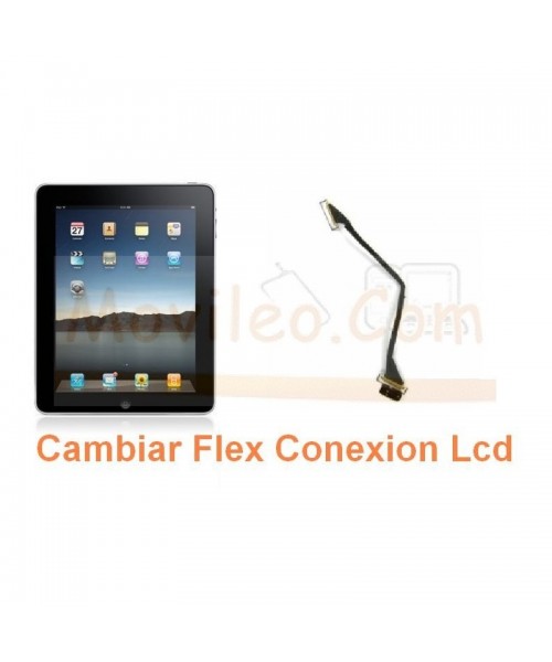 Cambiar Flex Conexion Lcd iPad-1 - Imagen 1