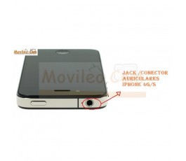 CAMBIAR JACK  CONECTOR DE AURICULARES IPHONE 4G 4S - Imagen 1