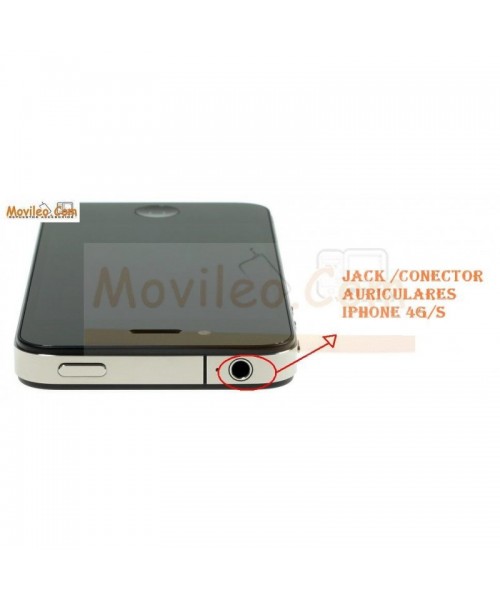 CAMBIAR JACK  CONECTOR DE AURICULARES IPHONE 4G 4S - Imagen 1