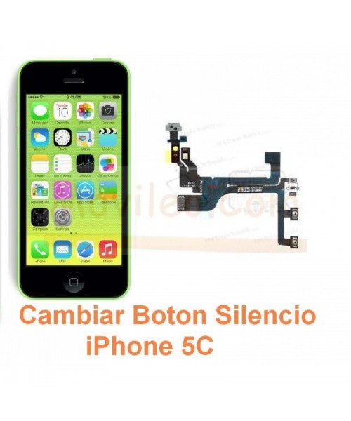 Cambiar Boton Silencio iPhone 5C - Imagen 1