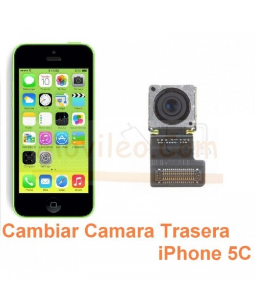 Cambiar Camara Trasera iPhone 5C - Imagen 1