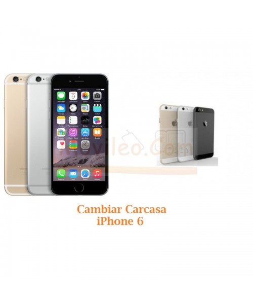 Cambiar Carcasa Trasera iPhone 6 - Imagen 1