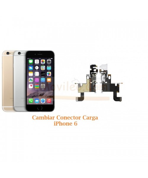 Cambiar Conector Carga iPhone 6 - Imagen 1