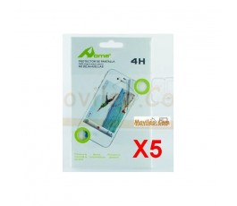 Pack 5 Protectores de Pantalla Transparente iPhone 5S - Imagen 1