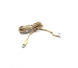 Cable Micro Usb Ldnio Dorado - Imagen 2