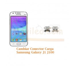 Cambiar Conector Carga Samsung Galaxy J1 J100 - Imagen 1