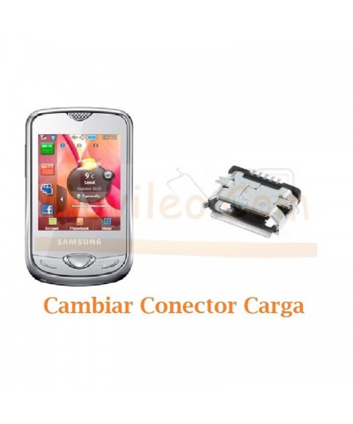 Cambiar Conector Carga Samsung S3370 - Imagen 1