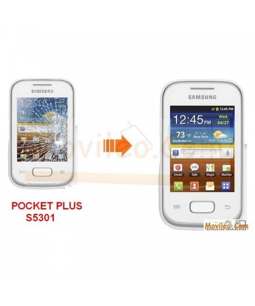 Cambiar Pantalla Tactil (cristal) Samsung Galaxy Pocket Plus S5301 - Imagen 1