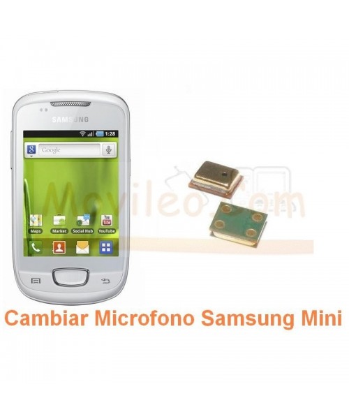 Cambiar Microfono Samsung Galaxy Mini s5570 s5570i - Imagen 1