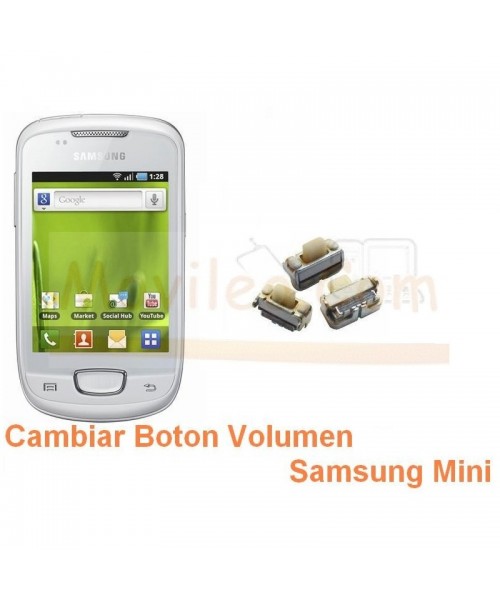 Cambiar Boton Volumen Samsung Galaxy Mini s5570 s5570i - Imagen 1