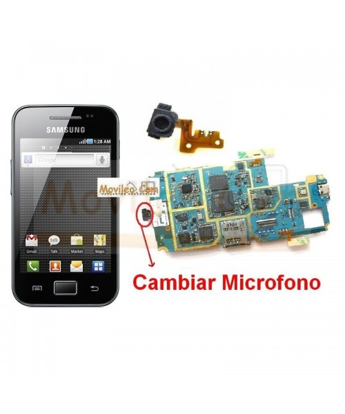 Reparar Microfono Samsung Ace s5830 s5830i - Imagen 1