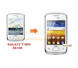 Cambiar Pantalla Tactil (Cristal) Samsung Galaxy Y Duo s6102 - Imagen 1