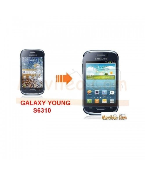 Cambiar Pantalla Tactil (cristal) Samsung Galaxy Young S6310 - Imagen 1