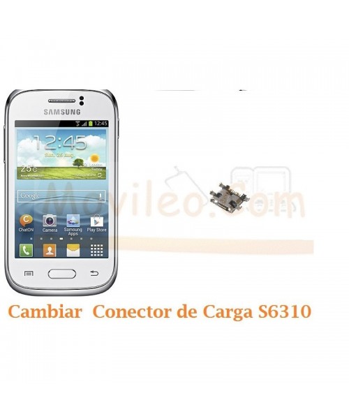 Cambiar Conector Carga Samsung Galaxy Young S6310 - Imagen 1