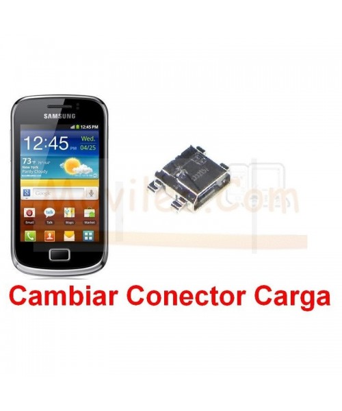 Cambiar Conector Carga Samsung Galaxy Mini 2 s6500 - Imagen 1