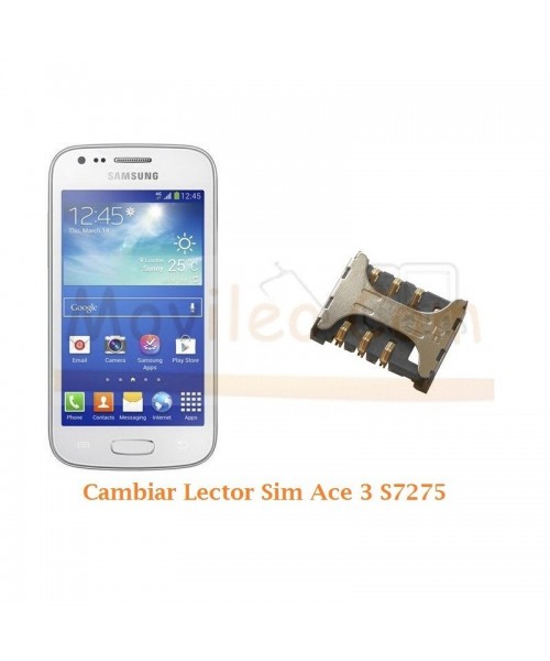Cambiar Lector Sim Samsung Ace 3 S7275 - Imagen 1