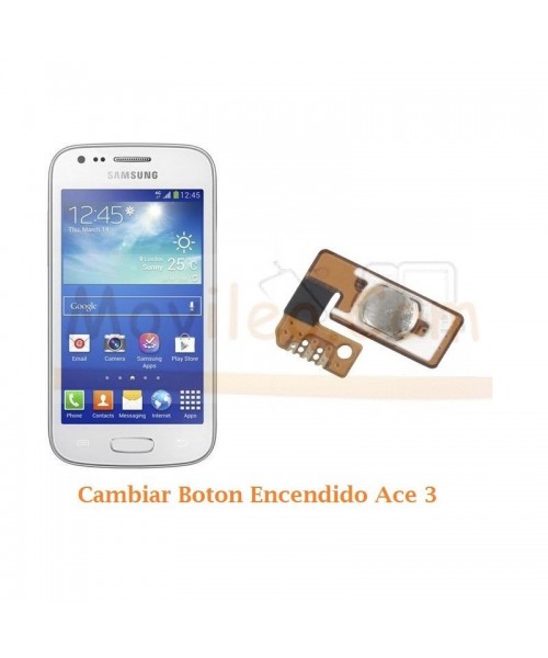 Cambiar Boton Encendido Samsung Ace 3 S7275 - Imagen 1