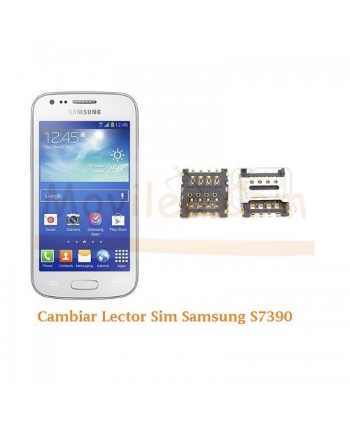 Cambiar Lector Sim Samsung Trend Lite S7390 - Imagen 1