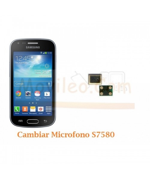 Cambiar Microfono Samsung Trend Plus S7580 S7582 - Imagen 1