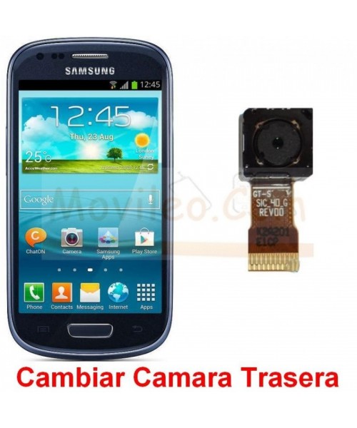 Reparar Camara Trasera Samsung Galaxy S3 Mini i8190 - Imagen 1