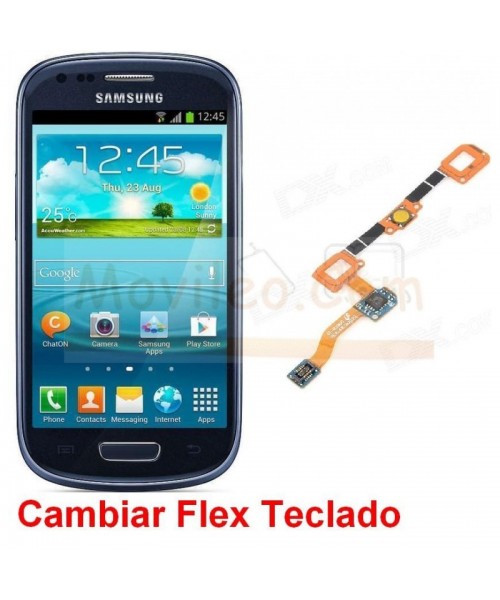 Reparar Flex Teclado Samsung Galaxy S3 Mini i8190 - Imagen 1