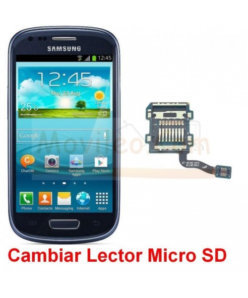 Reparar Lector Tarjeta Memoria Samsung Galaxy S3 Mini i8190 - Imagen 1