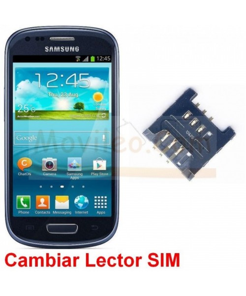 Reparar Lector Sim Samsung Galaxy S3 Mini i8190 - Imagen 1