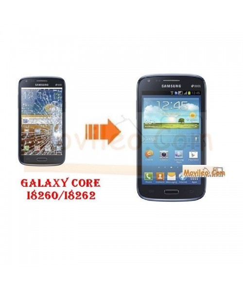 Cambiar Pantalla Tactil (cristal) Samsung Galaxy Core i8260/i8262 - Imagen 1