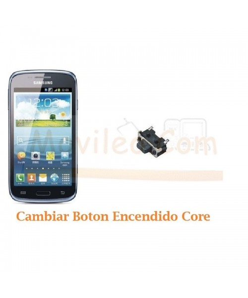 Cambiar Boton Encendido Samsung Galaxy Core i8260 i8262 - Imagen 1