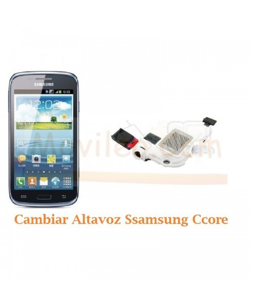 Cambiar Altavoz Buzzer Samsung Galaxy Core i8260 i8262 - Imagen 1