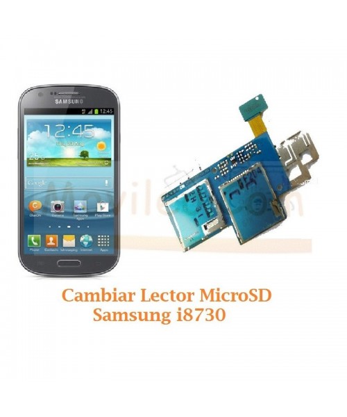 Cambiar Lector Tarjeta MicroSD Samsung Galaxy  Express i8730 - Imagen 1