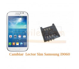 Cambiar Lector Tarjeta Sim Samsung Galaxy Neo i9060 i9062 - Imagen 1