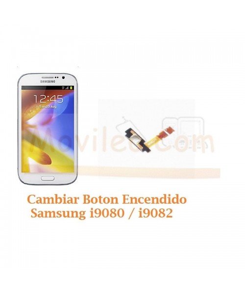 Cambiar Boton Encendido Samsung Grand Duo i9060 i9062 - Imagen 1
