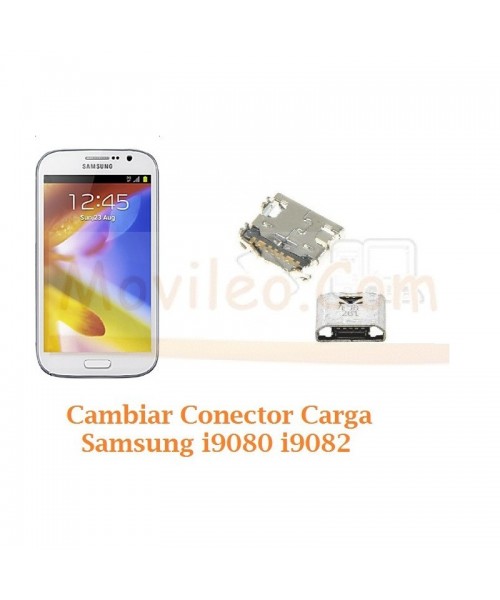 Cambiar Conector Carga Samsung Grand Duo i9080 i9082 - Imagen 1