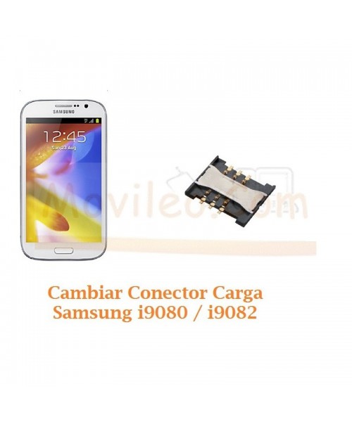 Cambiar Lector Tarjeta Sim Samsung Grand Duo i9080 i9082 - Imagen 1