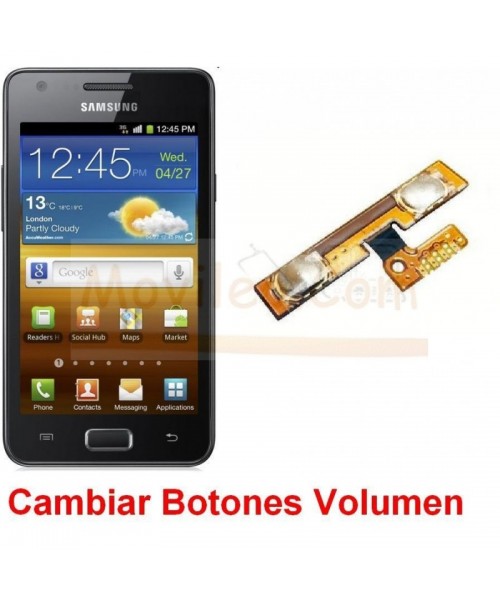 Reparar Boton Volumen Samsung Galaxy S2 i9100 - Imagen 1
