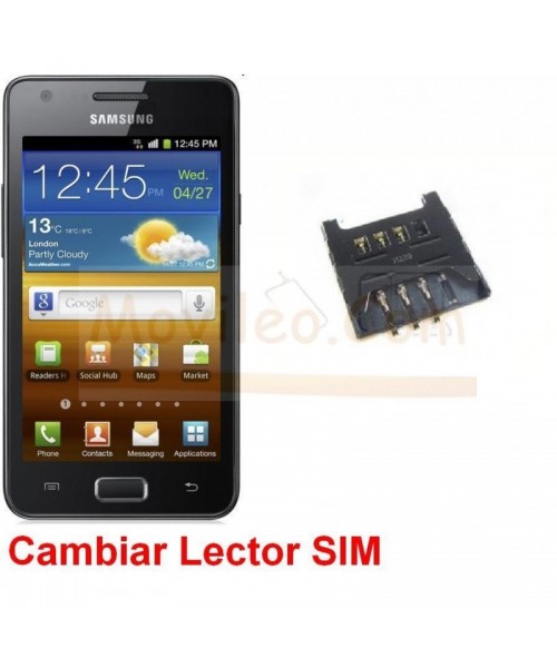 Reparar Lector Sim Samsung Galaxy S2 i9100 - Imagen 1