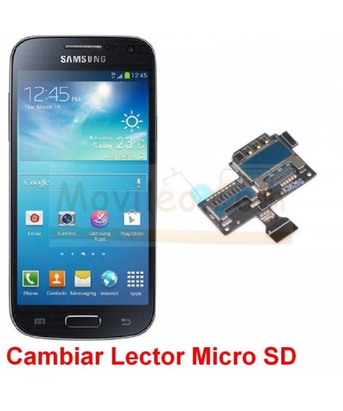 Reparar Lector Tarjeta de Memoria Samsung Glaxy S4 Mini i9190 i9195 - Imagen 1