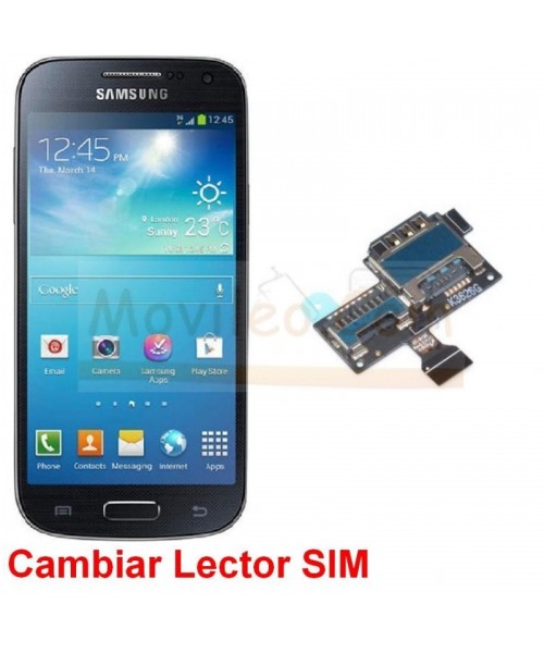 Reparar Lector SIM Samsung Galaxy S4 Mini i9190 i9195 - Imagen 1
